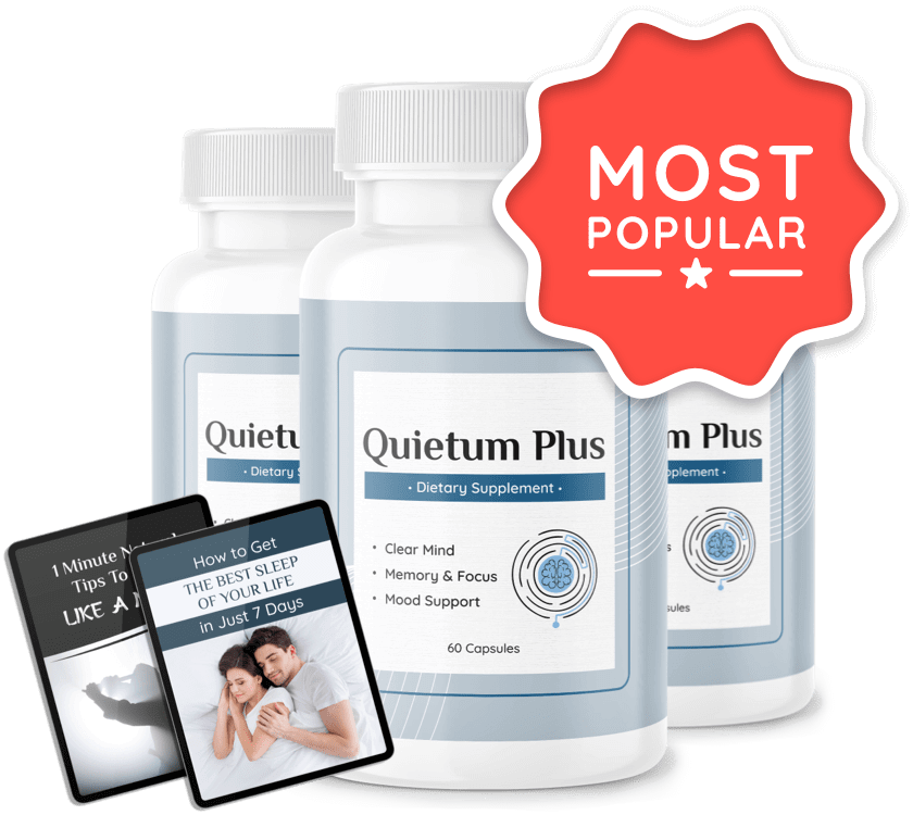 Quietum Plus Three Bottles